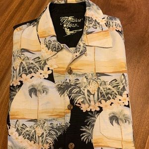 Jamaica Jaxx L Hawaiian Shirt / Silk
